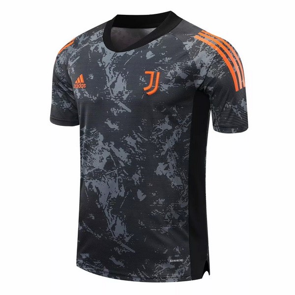 Trainingsshirt Juventus 2020-21 Grau Orange Fussballtrikots Günstig